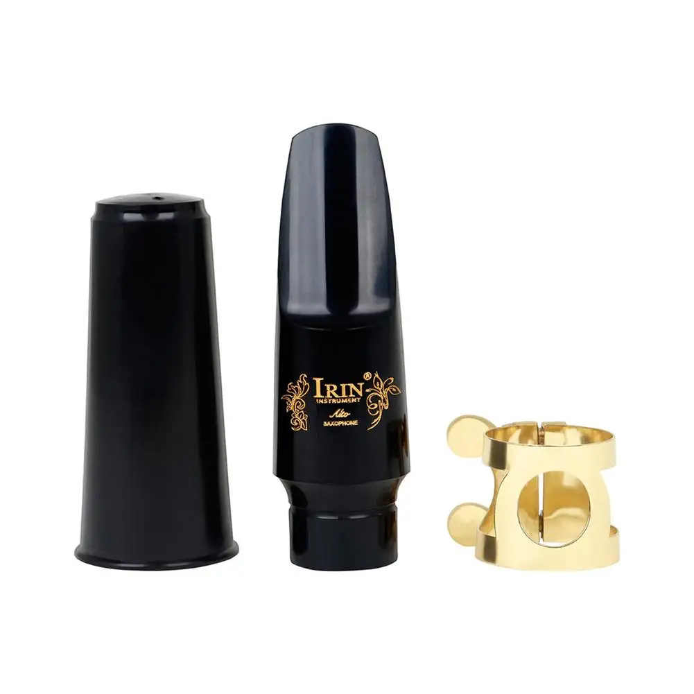 

Alto Saxophone Mouthpiece Kit With Ligature Clip Flute Head Cap Sax Mouthpiece Musical Instrument Accessories