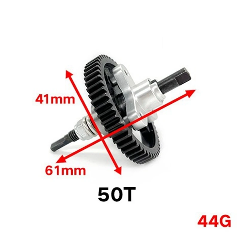 50T полный сепаратор сцепления для 1/10 Traxxas Slash 2WD Rustler Stampede Bandit VXL XL5 детали