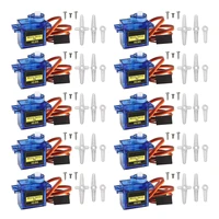 510 pcs classic micro servos 9g sg90 for rc planes fixed wing aircraft model telecontrol parts toy motor rc robot arm helicoper