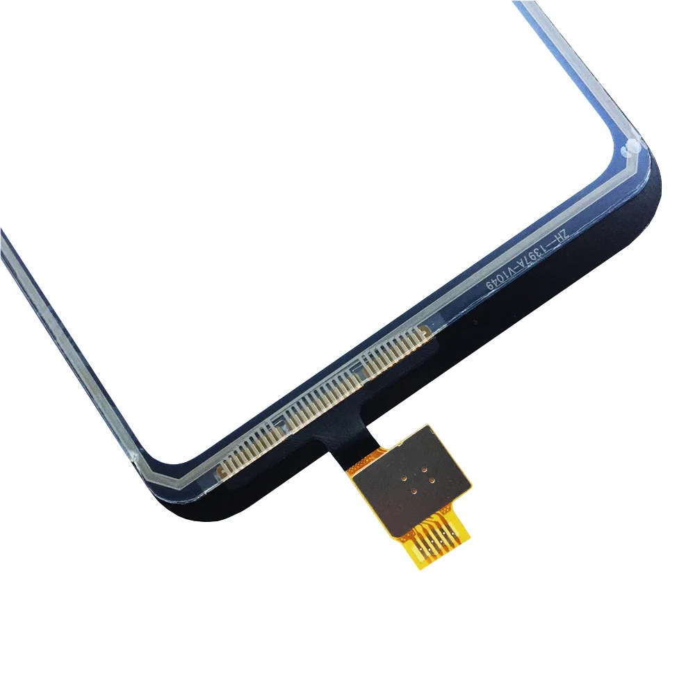 black touch screens for motorola moto e6 plus touch screen digitizer 6 1 front glass panel sensor mobile phone repair parts free global shipping