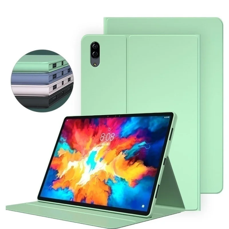 

2021 New For Lenovo Tab P11 Pro Case TB-J706F Funda For Lenovo Tab P11 Case TB-J606F J607F Magnetic Smart Tablet Cover Shell Hot