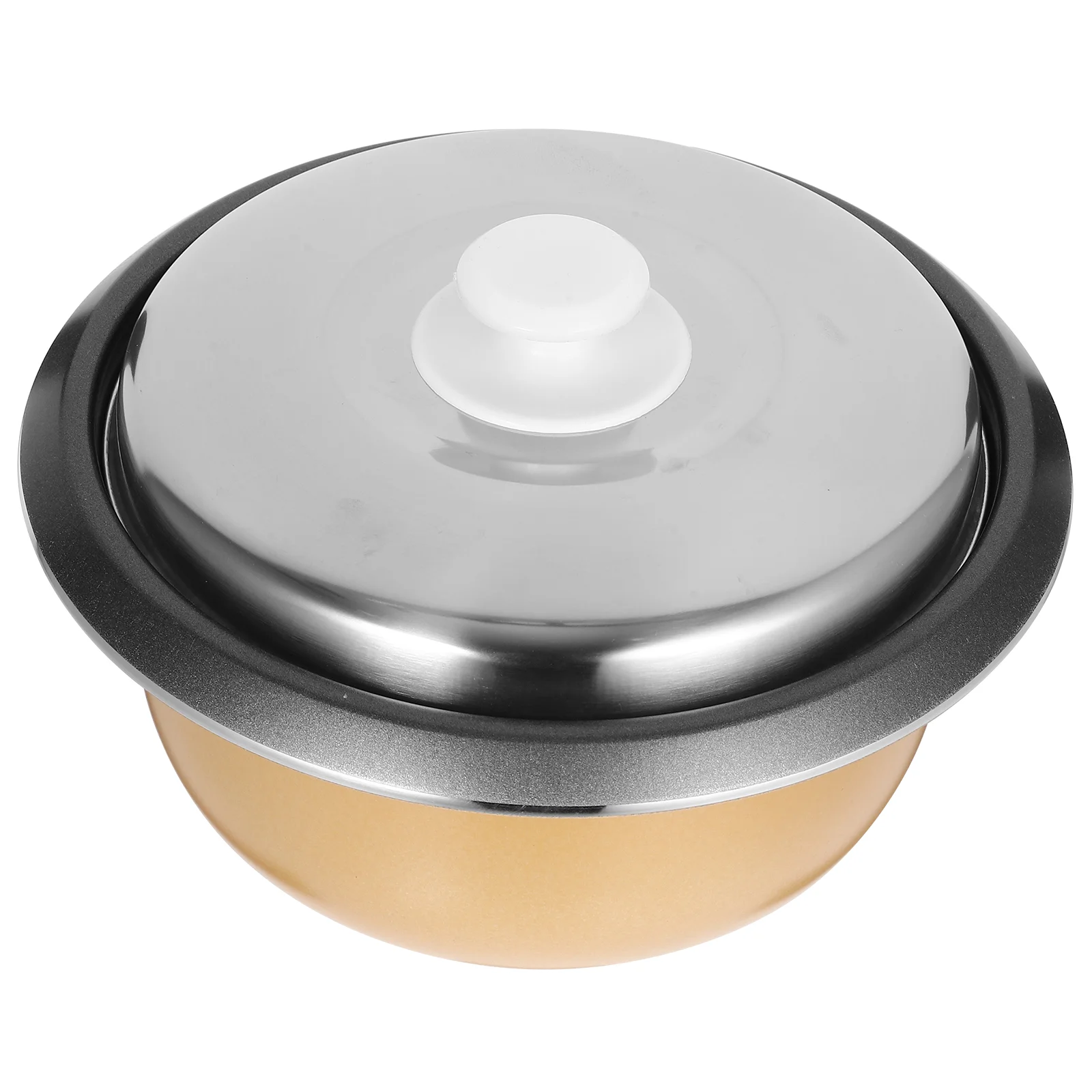 

Rice Cooker Liner Golden Reusable Pot Inner Cooking Pots Metal Aluminum Alloy Replacement