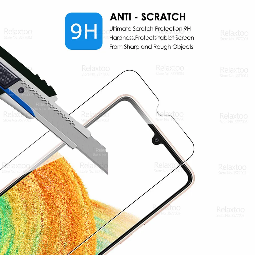 3pcs tempered glass for samsung galaxy a33 glass screen protector samung a 33 5g sm a336b 6 4 gaurd armor phone protective film free global shipping