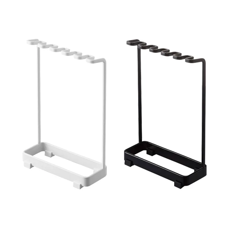 

Toilet Vertical Toothbrush Storage Rack Non Perforated Mouthwash Toothbrush Rack
