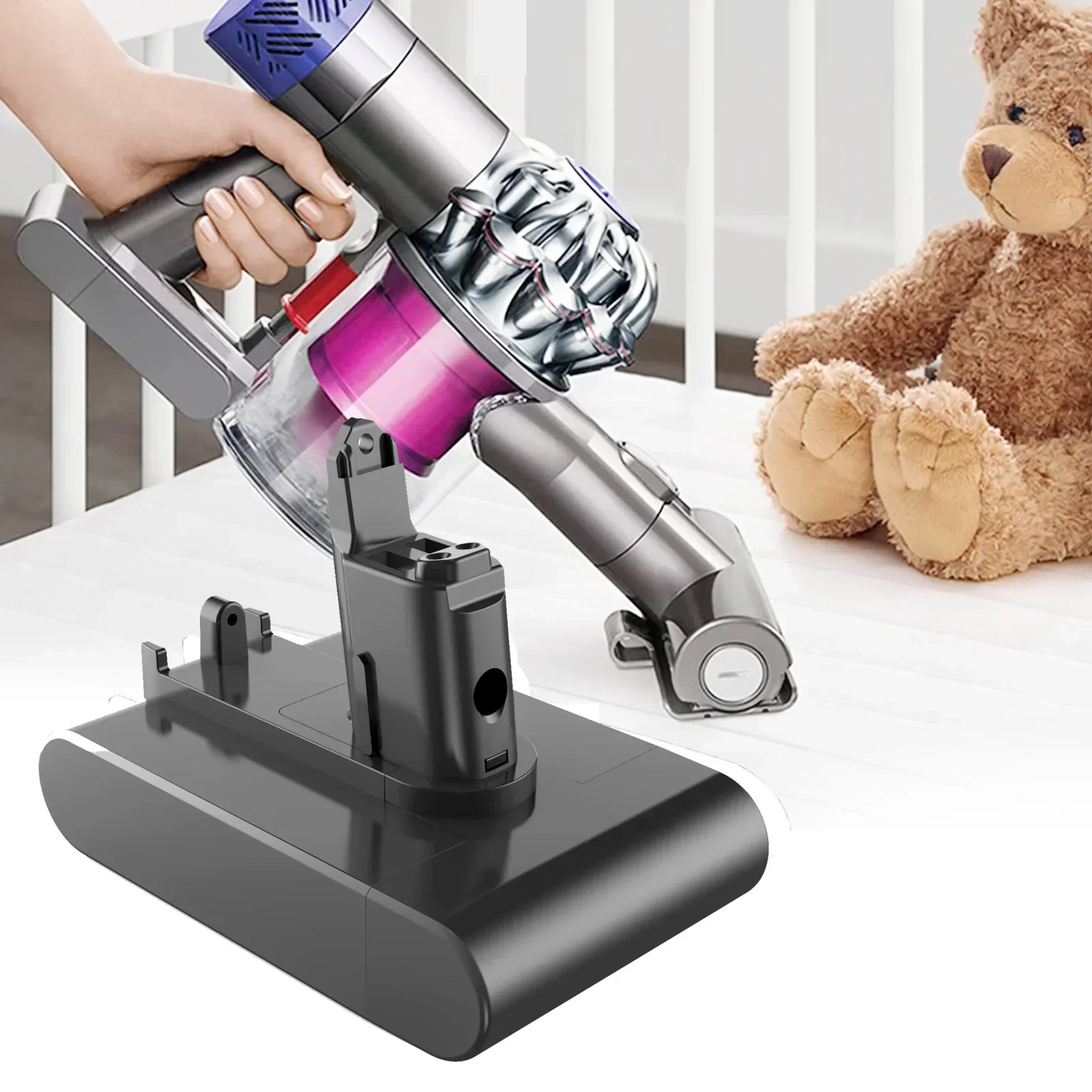 Литий-ионный аккумулятор 22 2 В 4800 мАч для Dyson DC35 DC45 DC31B DC34 DC44 Animal DC56 DC57