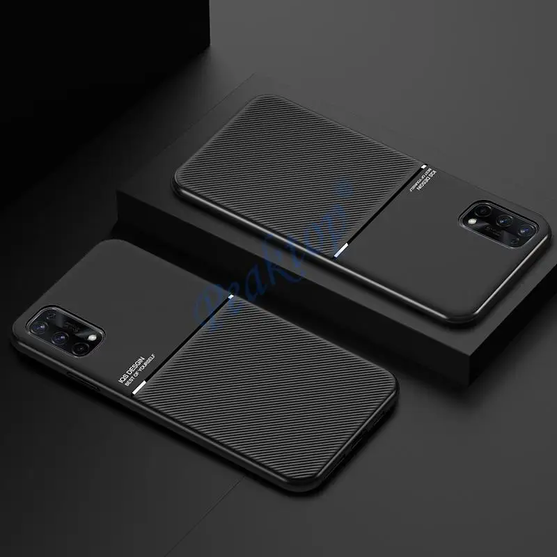 magnetic luxury case for oppo realme 7 5g 6 q3 pro gt realmi x2 xt phone case for reno 7 6 pro plus 5 lite 4 3 4z reno7 cover free global shipping