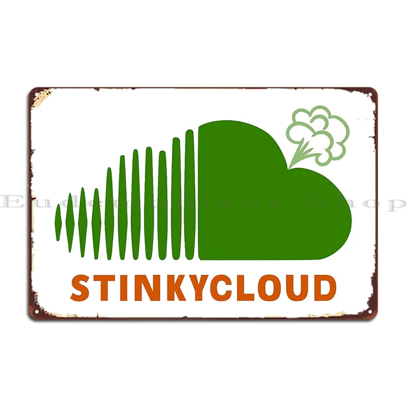 Stinkycloud stinky cloud Metal Sign Cinema забавная печать гаража создание оловянного знака постер