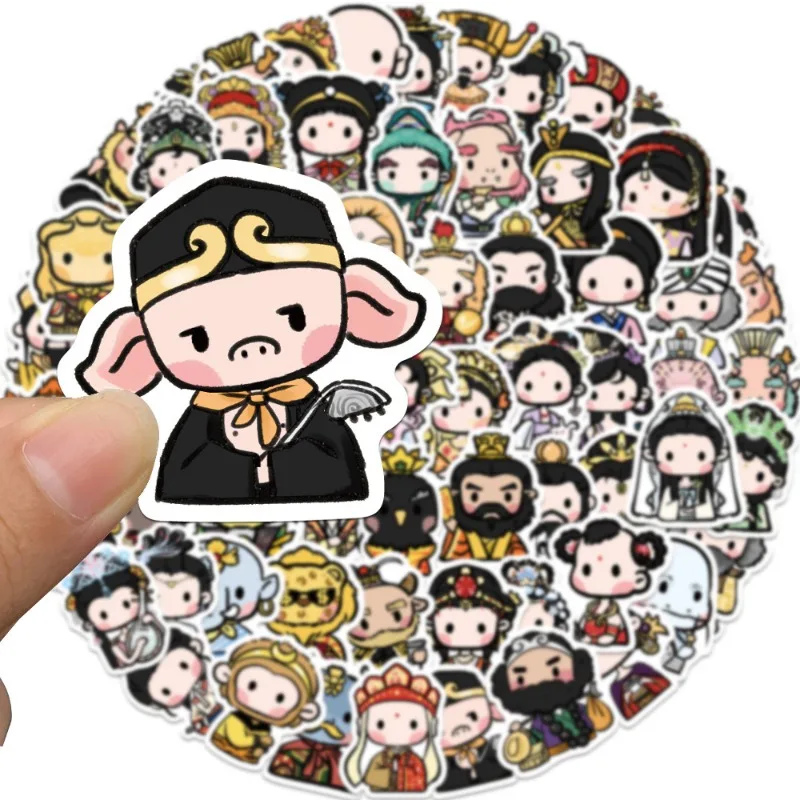 70 шт. наклейки Путешествие на Запад чемодан чашка с водой канцелярские