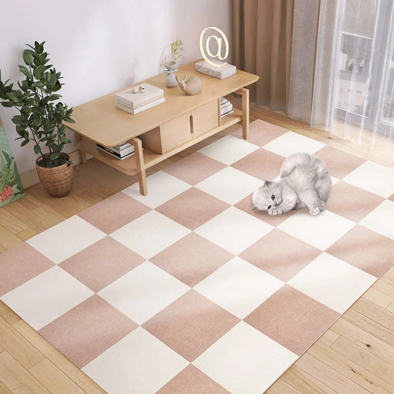 Мягкий Плюшевый Детский Игровой Коврик 30x30x1 См 2-24 Шт. Противоскользящий