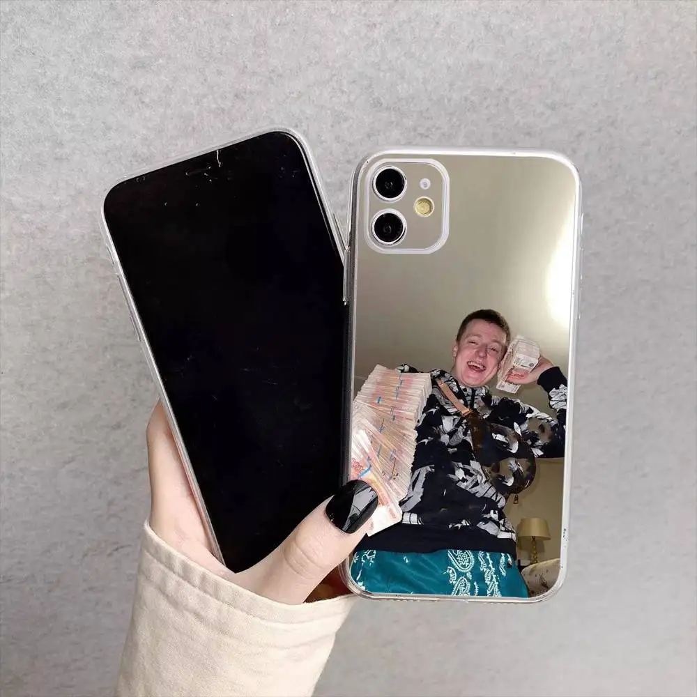 Фото Чехол для телефона Trash Streamer Mellstroy для iPhone 17, 16, 15, 14, 13, 12, 11 Plus, Pro Max, мягкий прозрачный чехол №5