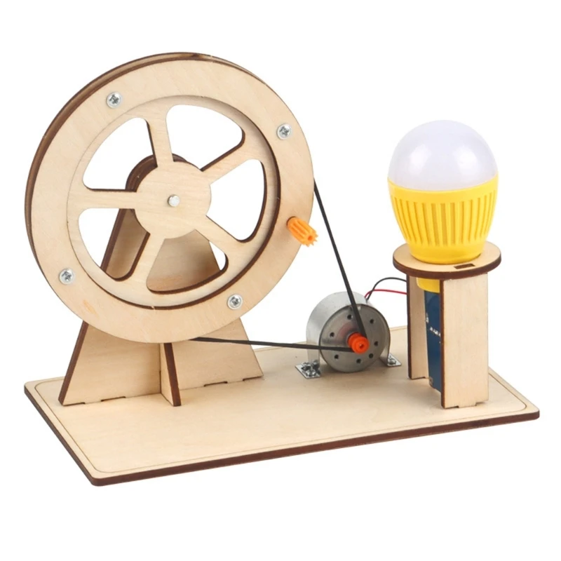 

Dynamotor Lantern Educational Stem Toy Hand Cranked Generator Building Toy
