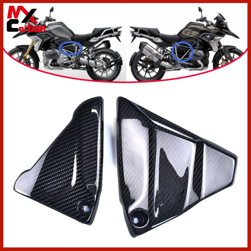 

Motorcycle Accessories Side Plates Side Fairing Plane Full Carbon Fiber For BMW R1200GS 2013-2018 R1250GS 2017+
