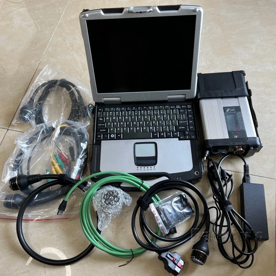 Новинка MB Star C5 SD Подключение к диагностическому ноутбуку CF30 4 Гб TOUGHBOOK V2023.06 программное обеспечение SSD многоязычный готовый к использованию