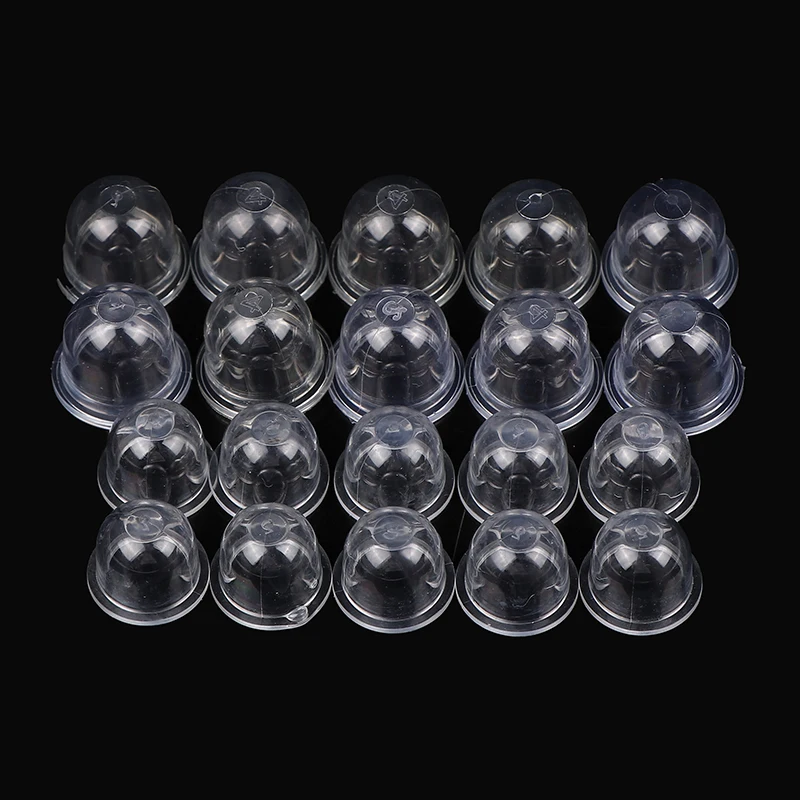 

10pcs Carburetor Spare Parts 19/22mm Carb Primer Bulb Cap Small Fuel Pump For Chainsaws Blower Trimmer Brushcutter Replace