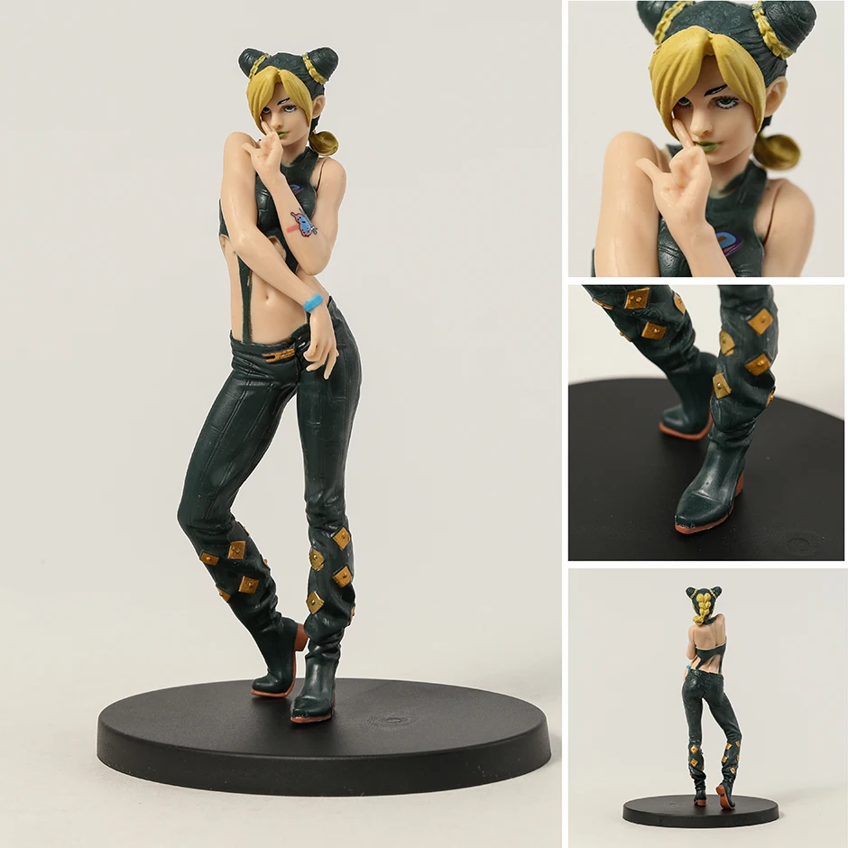 

JoJo's Bizarre Adventure Stone Ocean Jolyne Cujoh PVC Figure Collection Model Toy Xmas Gift