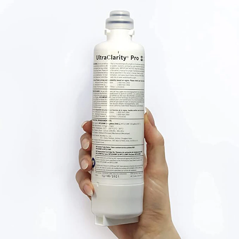 Замена для Bosch 11025825 Фильтр воды холодильника Ultra Clarity Pro BORPLFTR50 совместимый с 12028325