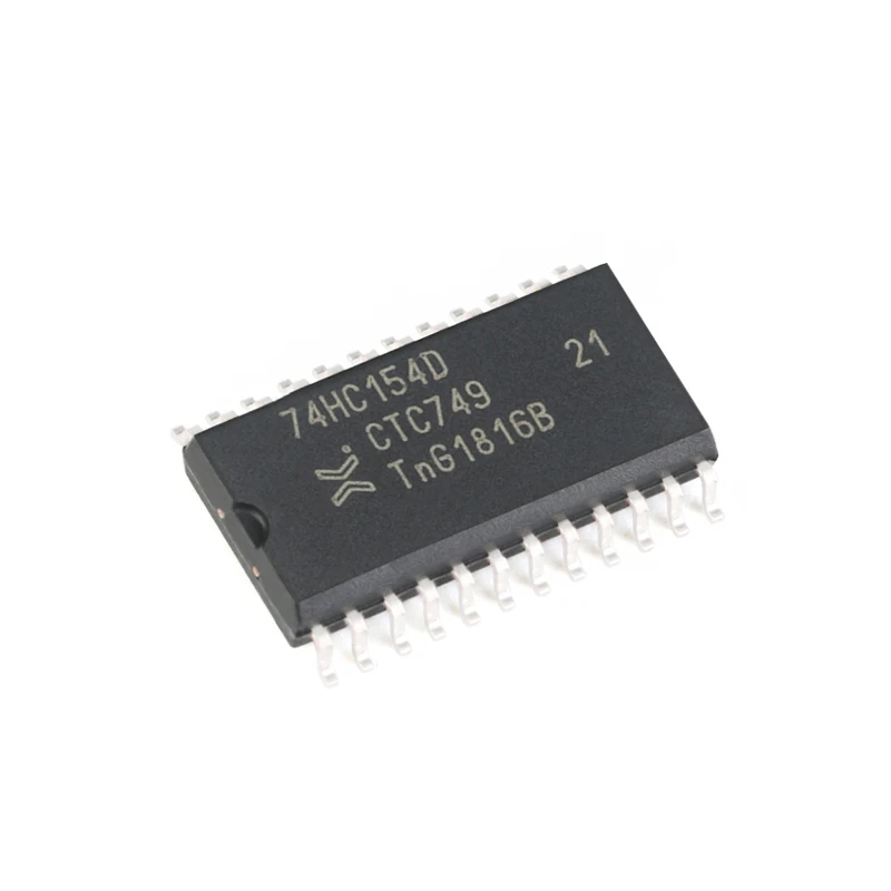

10PCS/Pack New Original 74HC154D,653 SOIC-24 4 to 16-wire decoder/demultiplexer chip