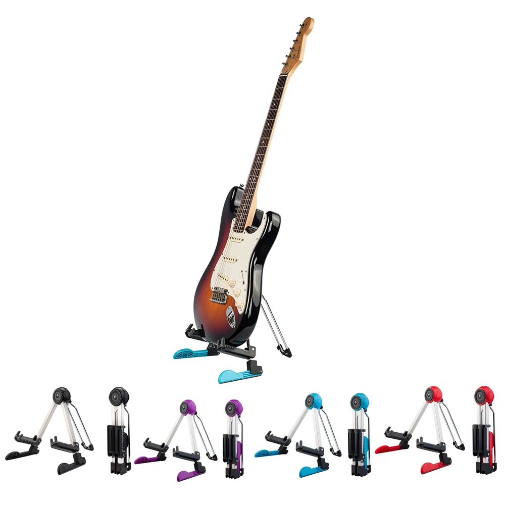 

GGS-03 Guitar Stand Universal Folding Tripod Holder for Acoustic Guitar Ukulele Bass Violin Banjo Electric Guitar Stand
