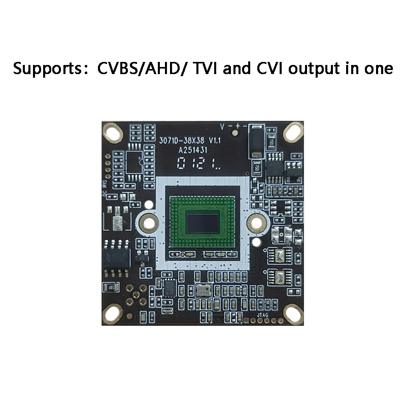Камера видеонаблюдения IMX307 1/2.8 сенсор поддерживает CVBS, AHD, TVI и CVI четыре в одном 1080P HD материнская плата для камеры