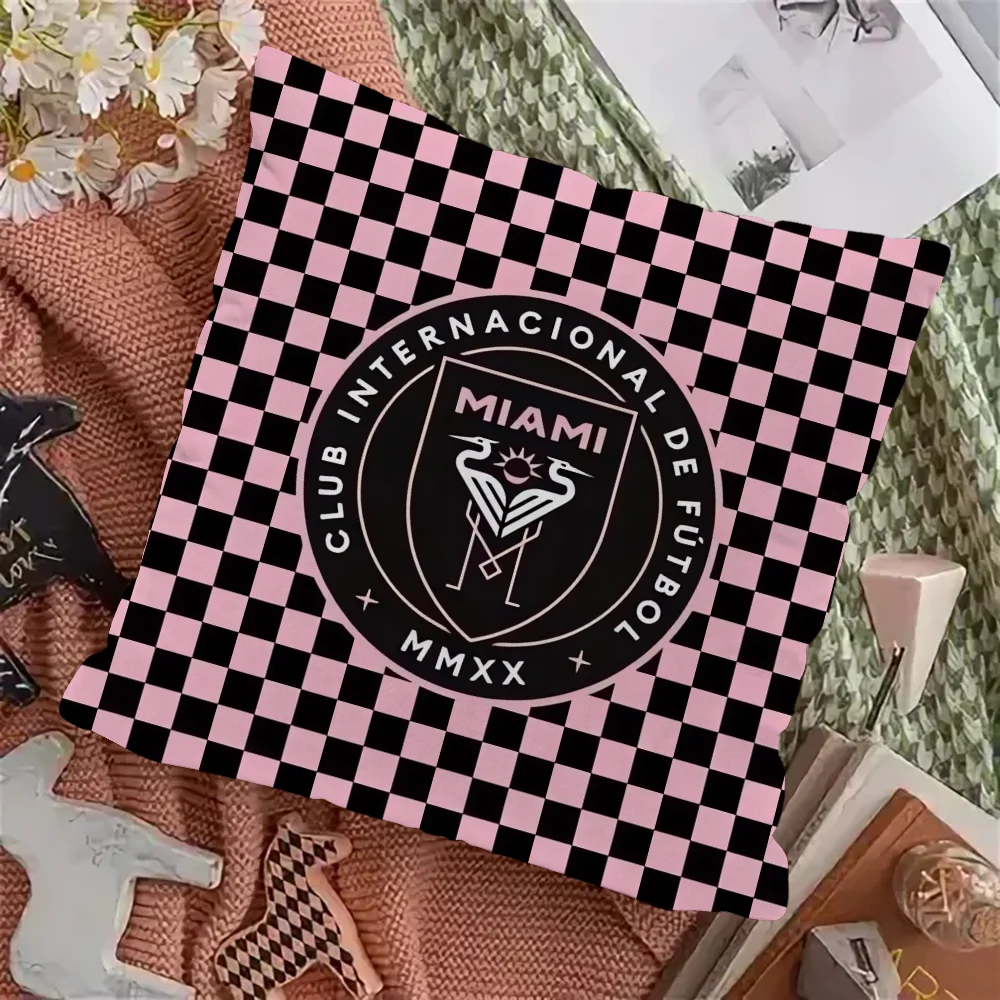 Экологичный Чехол Для Подушки Из Полиэстера/хлопка - Квадратные Декоративные