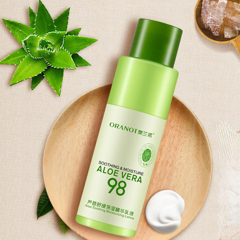

120ml Brand Aloe Vera Face Toner Tonic Hydration Skin Care Pore Minimizer Oil Control Makeup Cream Toner Soothing Moisture