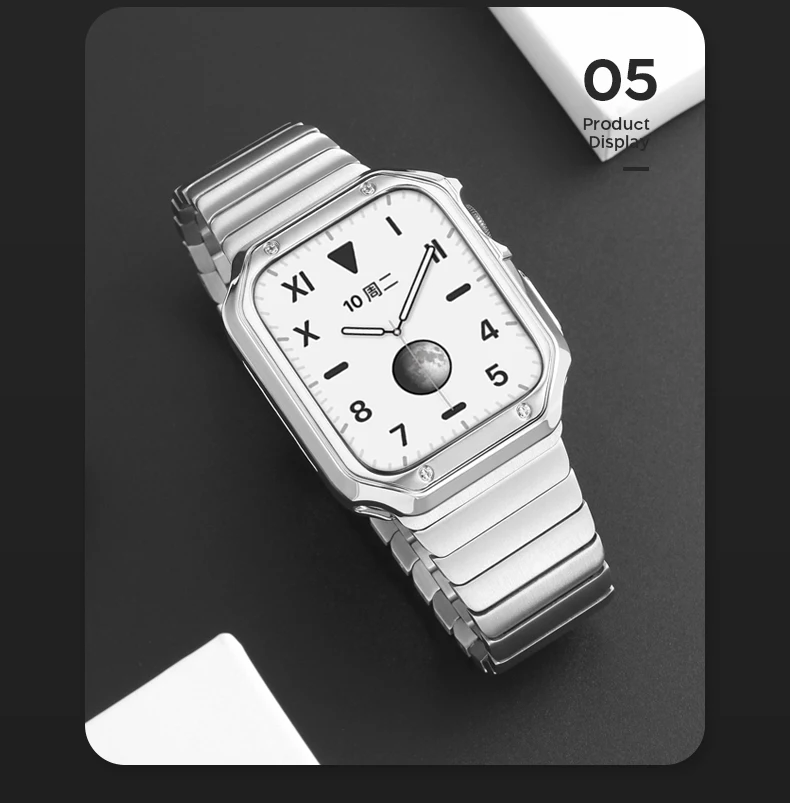 41mm Cover for Apple Watch Band Case 7 6 SE 5 4 3 42MM 38MM Soft Clear TPU Protector iWatch series 7 45mm 44MM 40MM strap