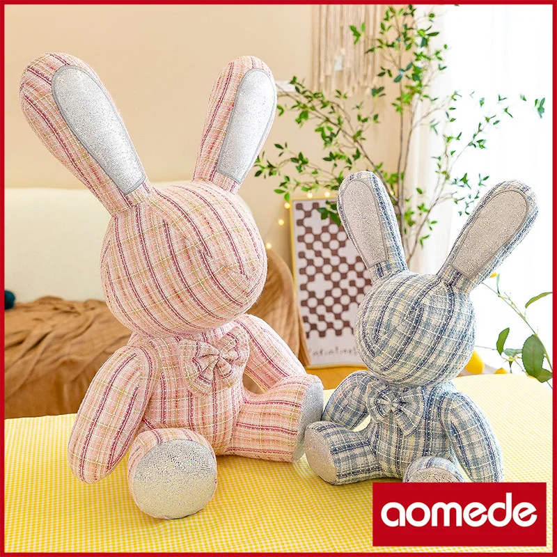 

Милые мягкие плюшевые игрушки в виде кролика с алмазным ароматом, 80 см, подушка в виде мягкого животного для офиса, комфортная домашняя поду...