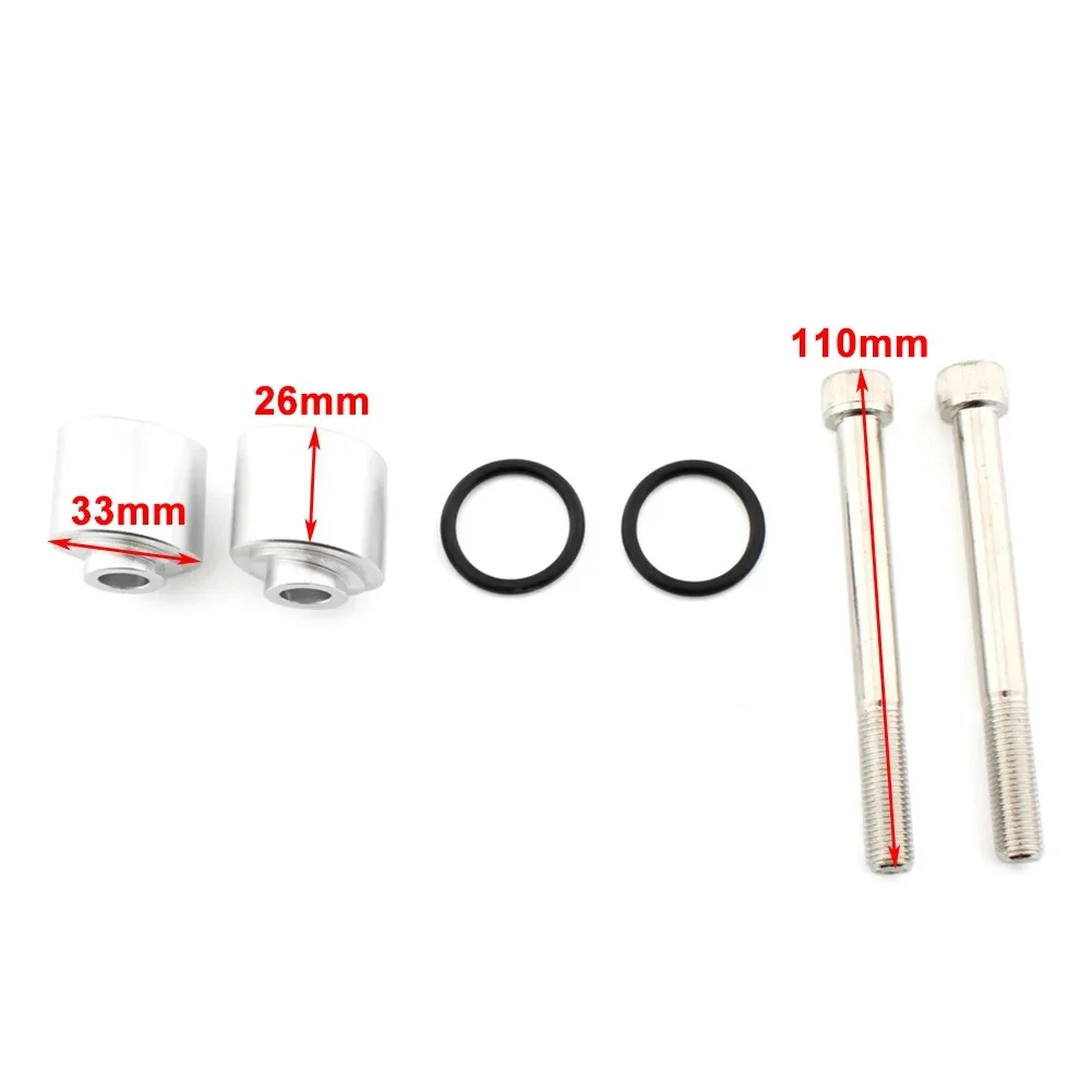 Комплект стоек FoR Ducati Multistrada V4 S 2021 2022 2023 серебряная ручка для мотоцикла сплав