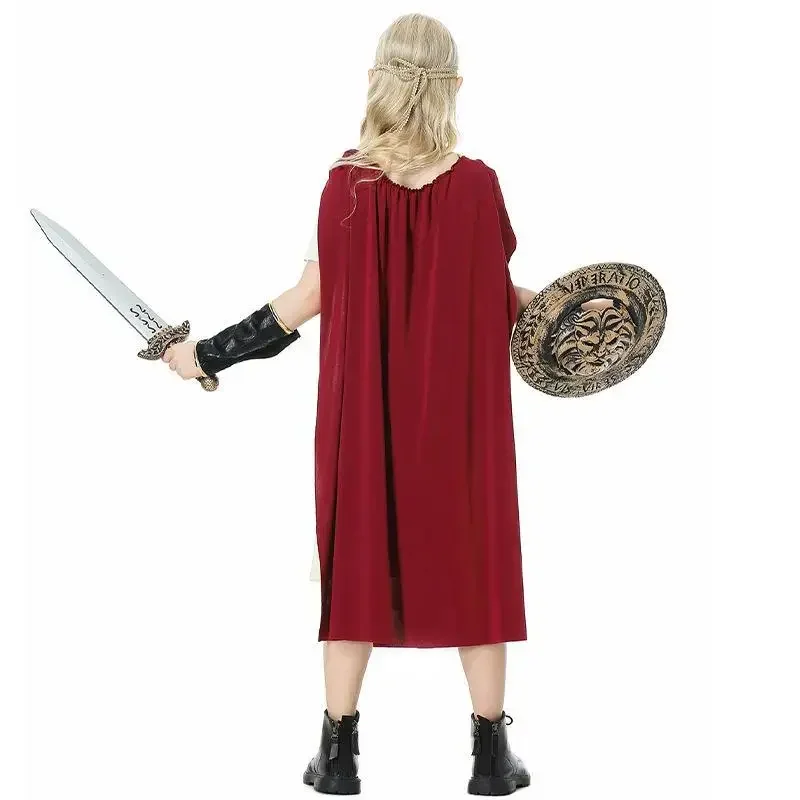 Хэллоуин Новый Спартанский Детский Косплей Римский Гладиатор Ролевой Костюм