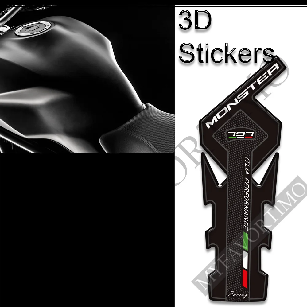 Наклейки на мотоцикл наклейки для Ducati Monster 977 комплект газа мазута защита колена