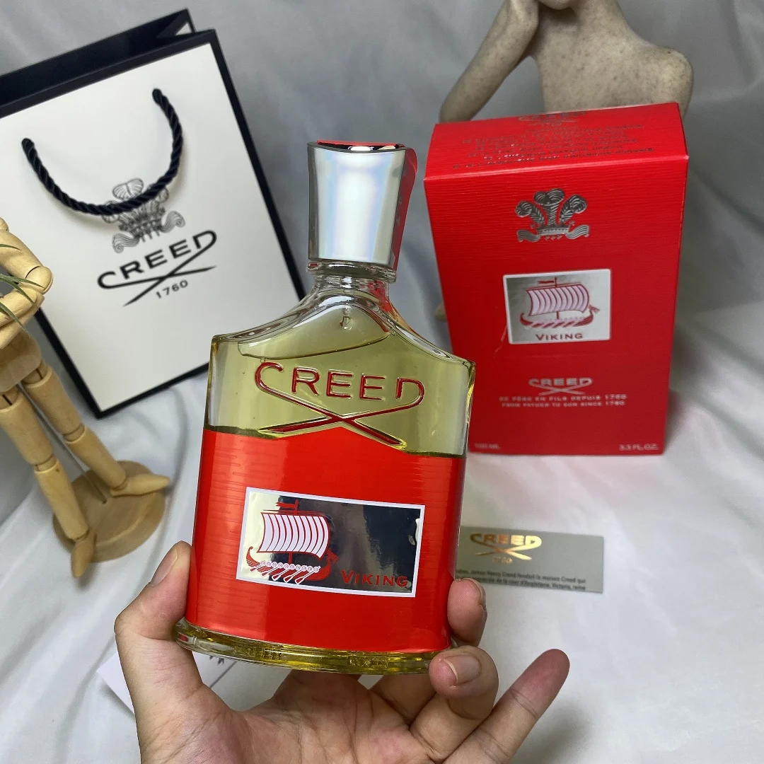 

Hot Brand Creed Viking Men High Quality Fresh Woody Fudge Notes Long Lasting Fragrance Parfume for Men