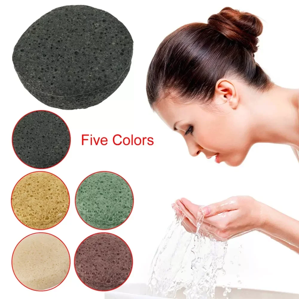 

Natural Konjac Sponge Facial Care Beauty Cleaning Anti-aging Washing Tool Whitening Deeply Cleansing Pores Skin Care