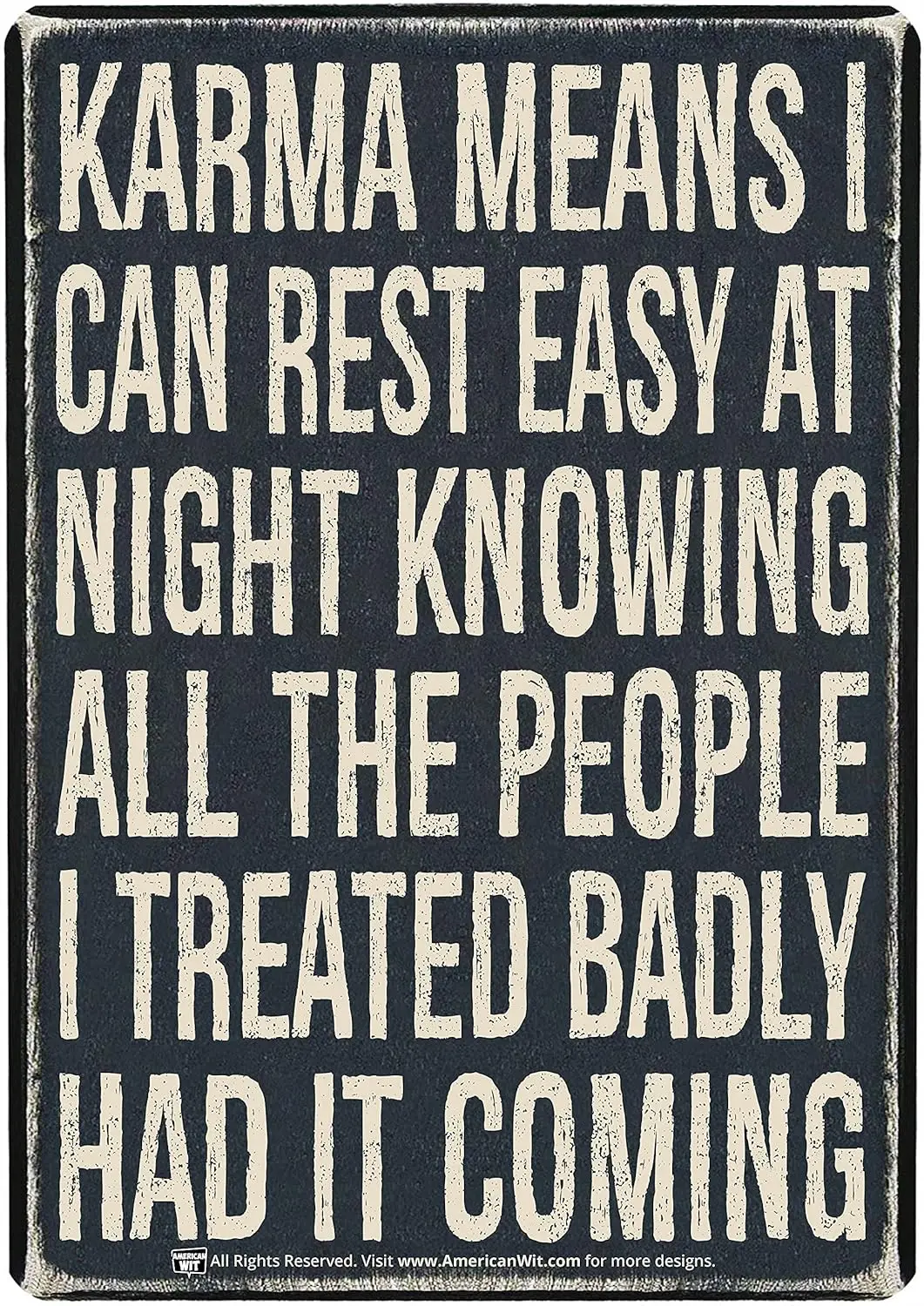 MER WT FUNNY Quote Metl Tn Wll Rusty Retro Lookng Sgn (16 x 12 5 дюймов) (KRM MENS REST ESY T NGHT KNOWNG LL THE PEOPLE TR