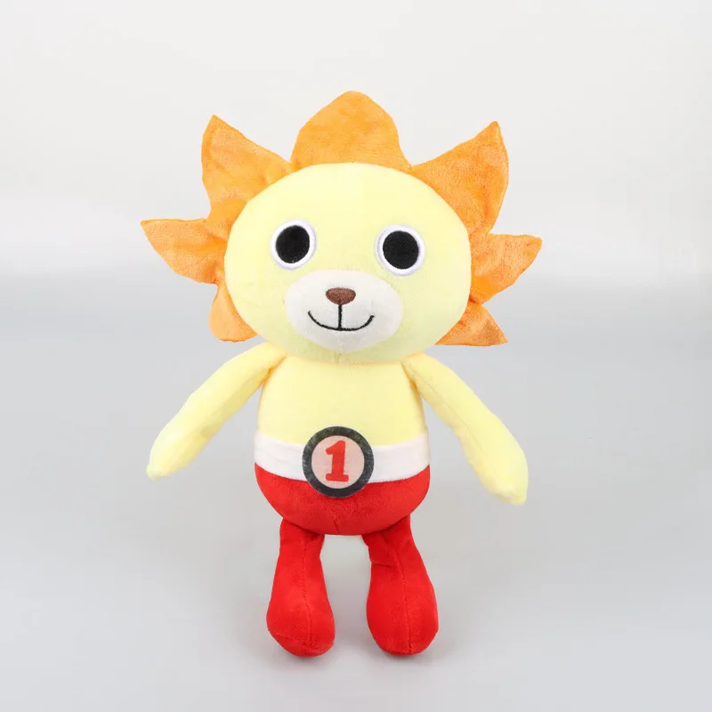 

Cartoon One Piece Red Sunny Kun Osuwari Lion Toys Soft Lion Animals Kawaii Anime Doll Kids For Gift