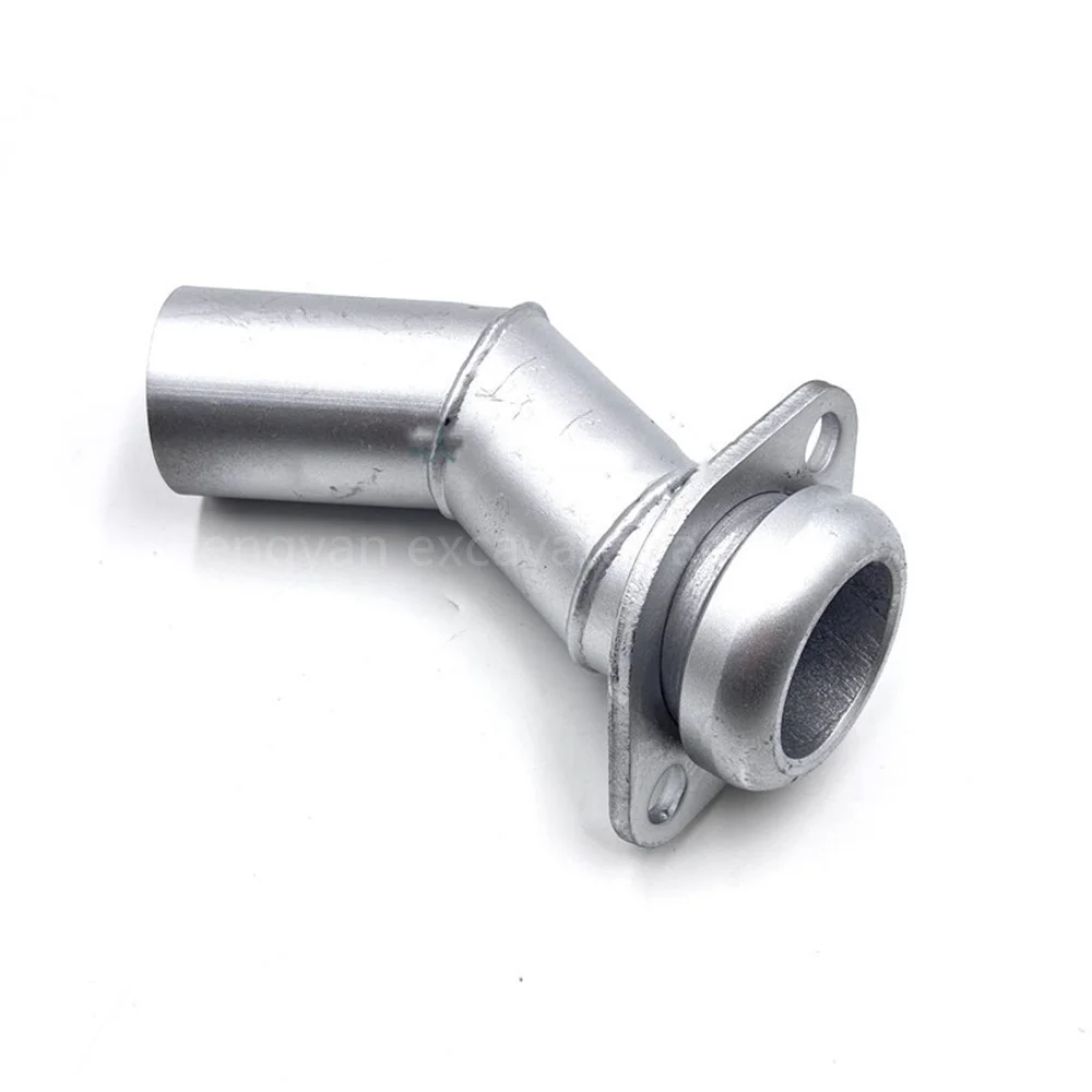 

Excavator Parts For E307C 307D 308C Muffler Connection Pipe Clamp Muffler Outlet Elbow 4M40 Exhaust Branch Pipe