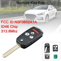 313 8mhz 31 button car remote keyless entry flip key fob id46 chip n5f0602a1a for 2007 2008 2009 2010 2011 2012 acura mdx rdx