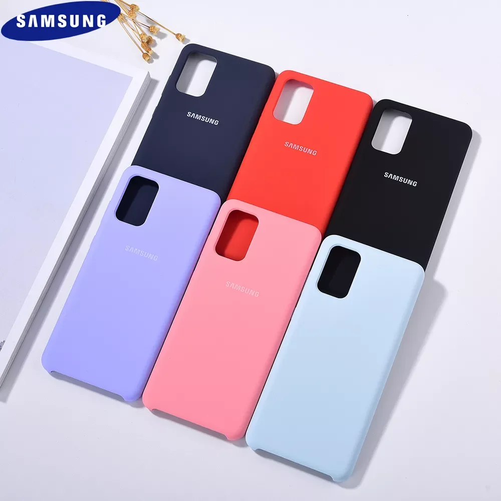 

NEW2022 Original Samsung Galaxy S20 plus S20 Note 20 Ultra liquid silicone case S20 FE A21s mobile phone cover for S20+ Note 20+