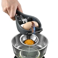 food grade eggshell cutter cracker egg cutter egg separator tool handheld egg opener with egg yolk white separator