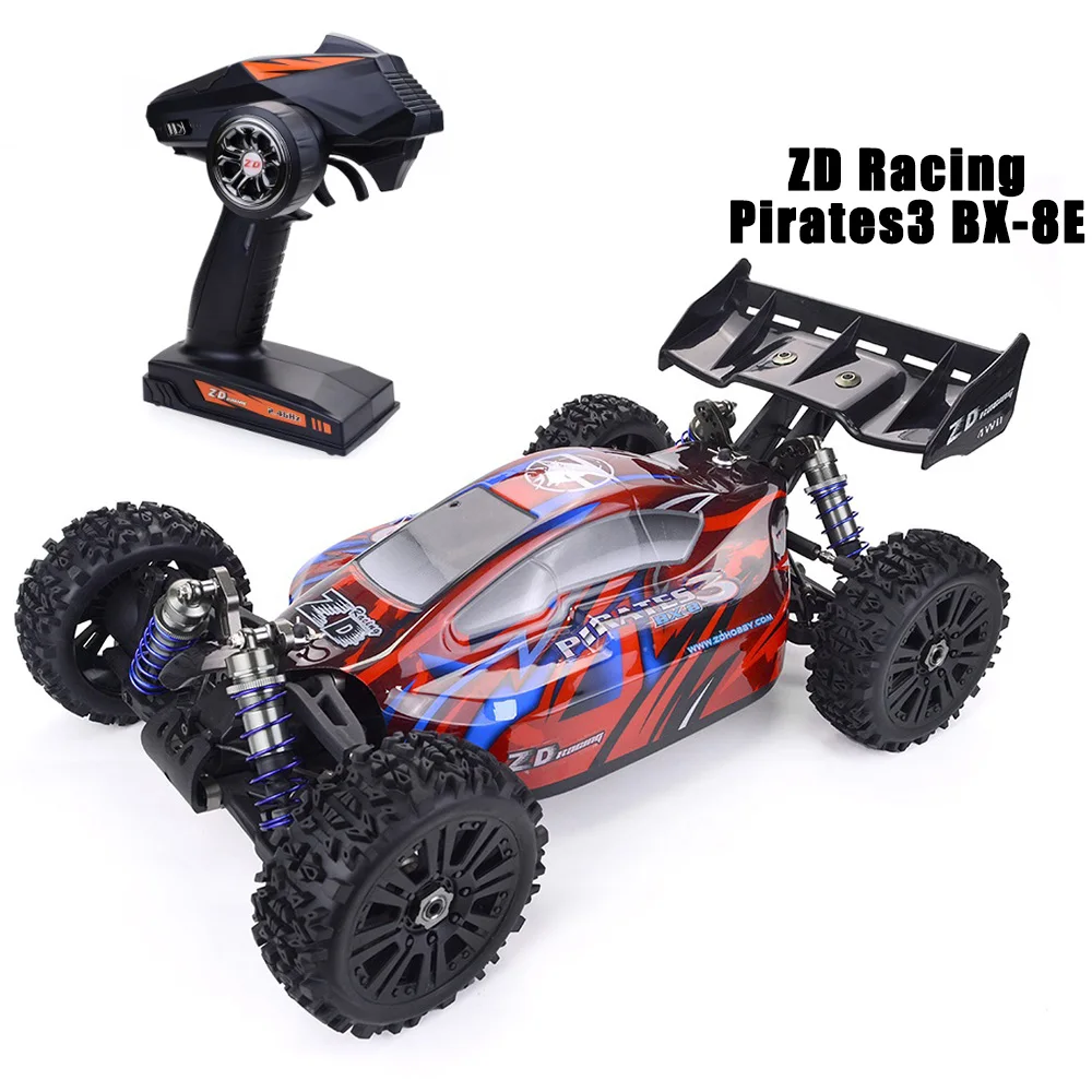Высокоскоростной гоночный Радиоуправляемый автомобиль ZD Racing 9020 V3 Pirates3, модель 1:8 4WD, 90 км/ч, электрическая внедорожная игрушка, идея подарка