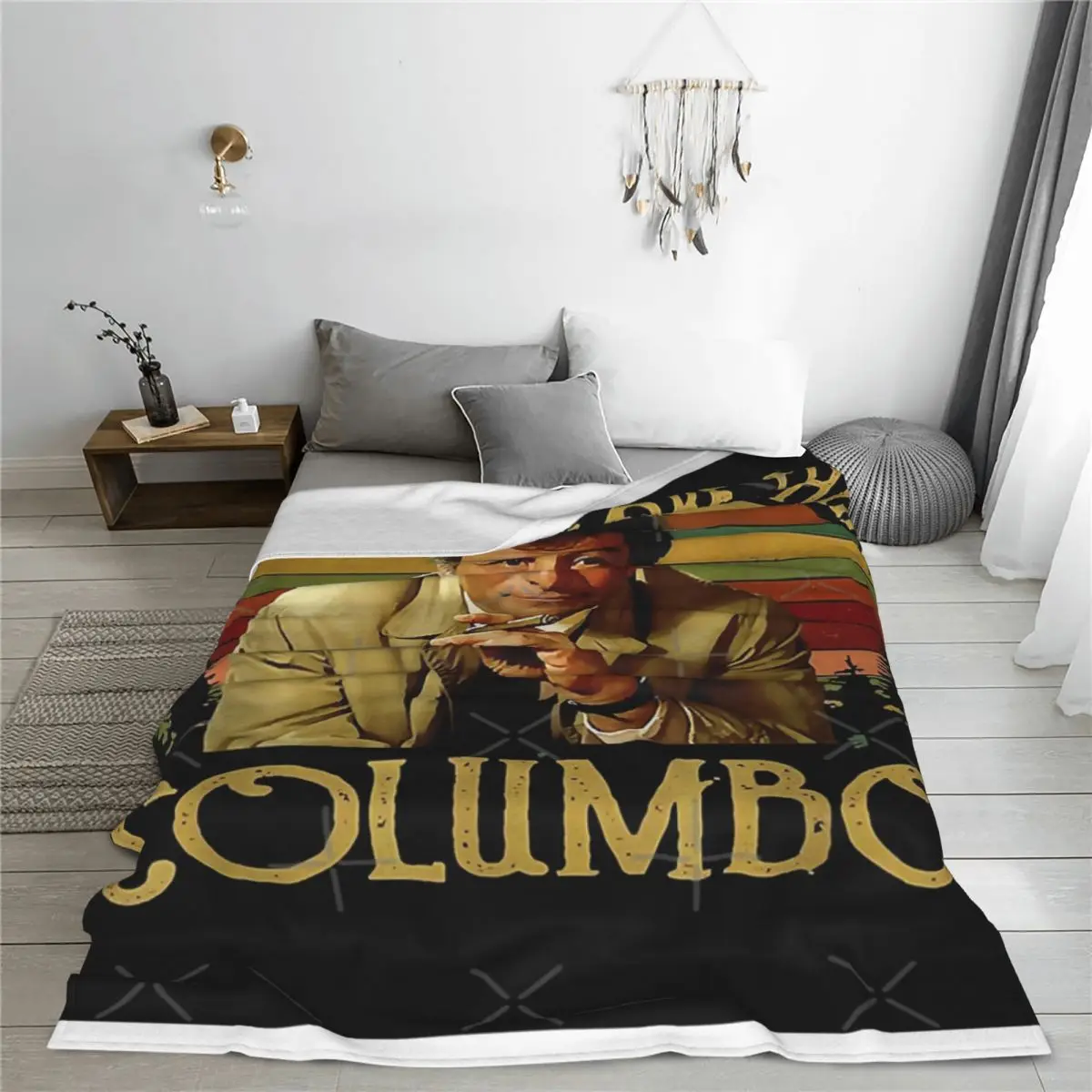 Одеяло из фильма Коломбо для мужчин и женщин только одна вещь покрывало на