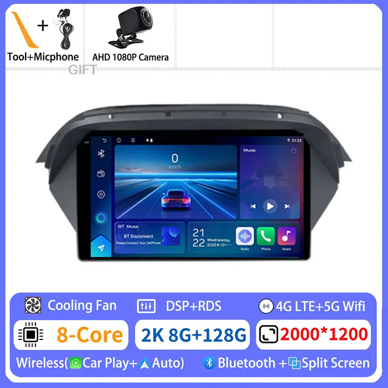 

Android 15 Carplay для Acura MDX 2 2006-2013 головное устройство плеер навигация GPS аудио 360 камера автомобильное радио 5G WIFI авто 4G LTE BT