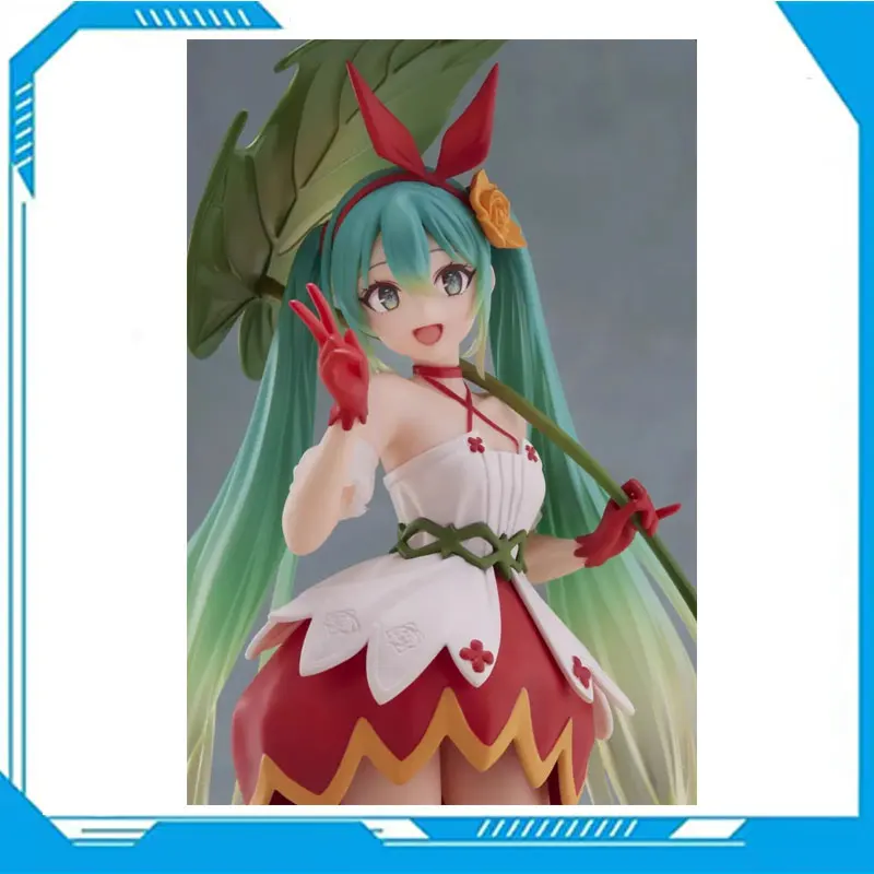 

Japanese VOCALOID Hatsune Miku Fairy Tale Wonderland Thumbelina Action Figure Collectible Model Decor Doll TAITO Original Gift