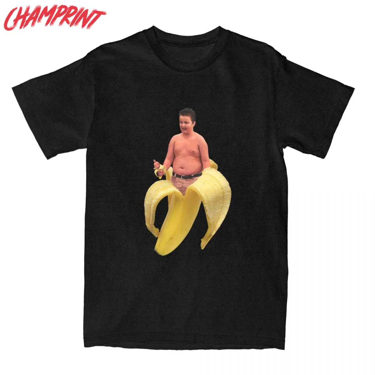 

Transcendent Gibby T-Shirt for Men Novelty 100% Cotton Tees Crewneck Short Sleeve T Shirts Plus Size Tops