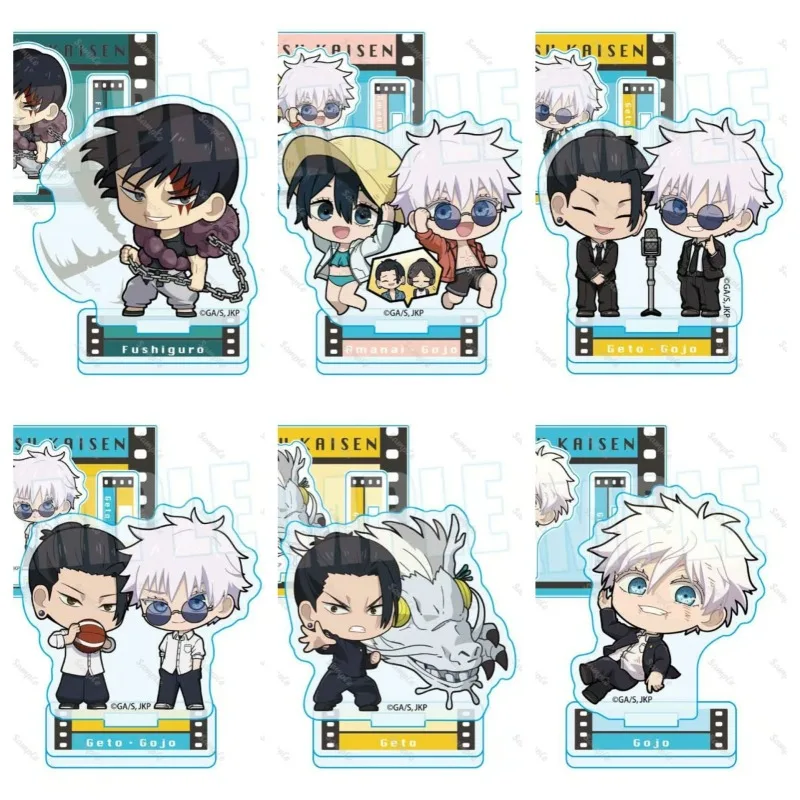 Фото Jujutsu Kaisen Hidden Inventory Plate Desk Decor Gojo Satoru Standee Geto Suguru Collection Ornament Fushiguro Toji акриловая кукла №1