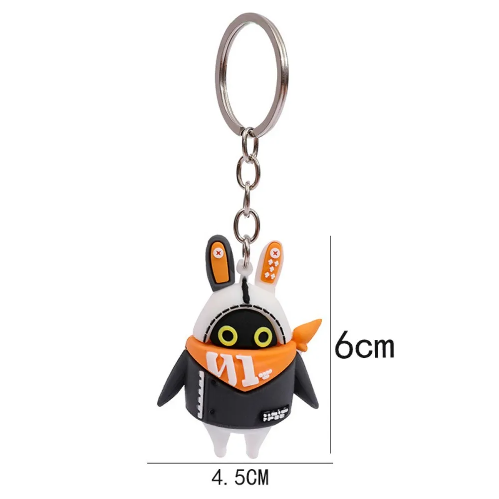 Брелок для ключей Game Zenless Zone Zero The Bangboo милые мультяшные аксессуары мягкая резина