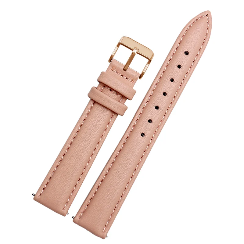 Женский ремешок из натуральной кожи для часов Swarovski Fossil Armani мужской с пряжкой