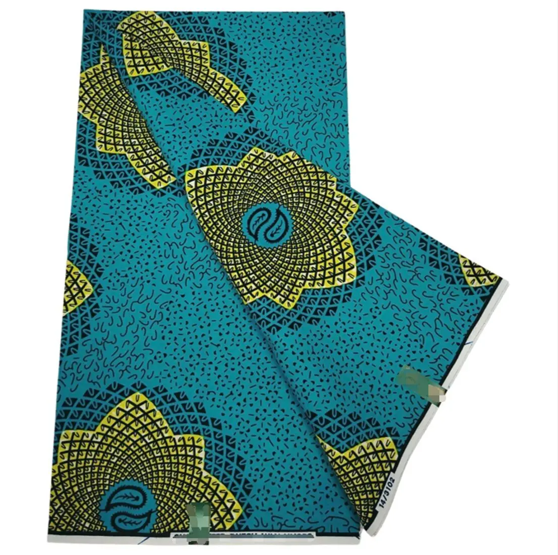 Африканская восковая ткань высокое качество воск нигерийский анкарский блок