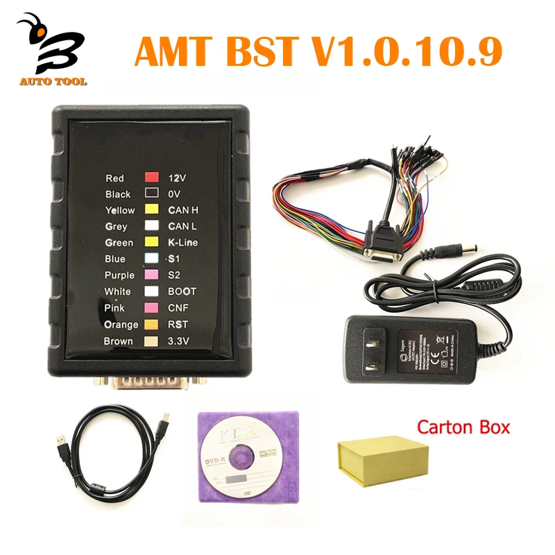 ECU BENCH AMT BST Сервисный инструмент для чтения и записи V1.0.10.9 Поддержка онлайн/офлайн