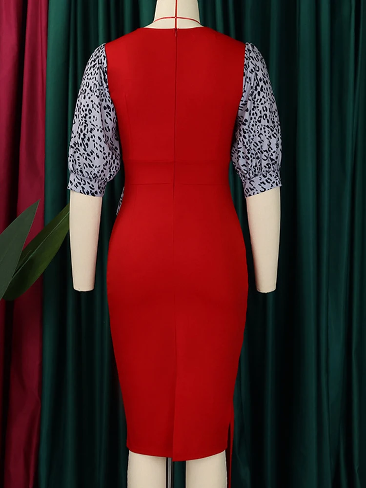 Женское облегающее платье с короткими рукавами FairyShely цвет в ассортименте