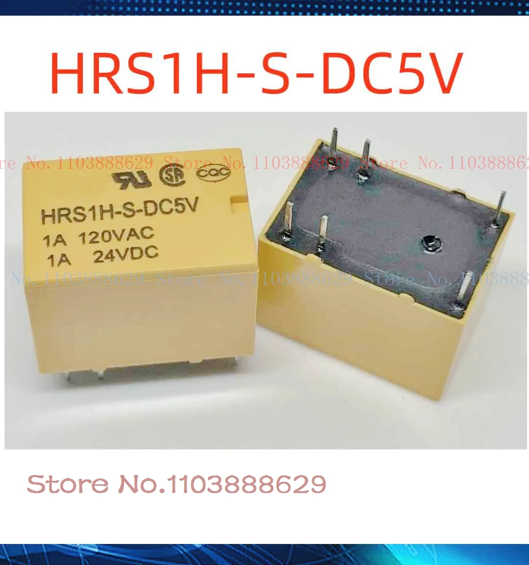 HRS1H-S-DC3V/DC5V/DC9V/DC12V/DC24V 4100